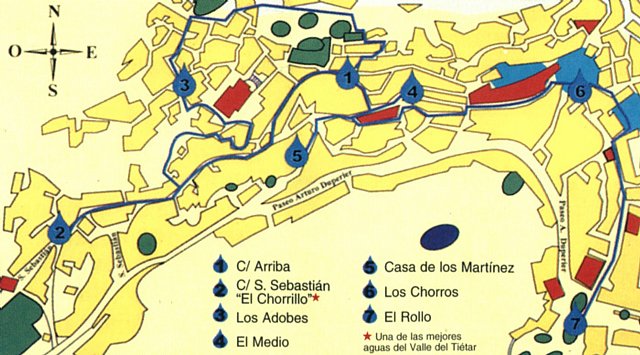 Recorrido de las siete fuentes